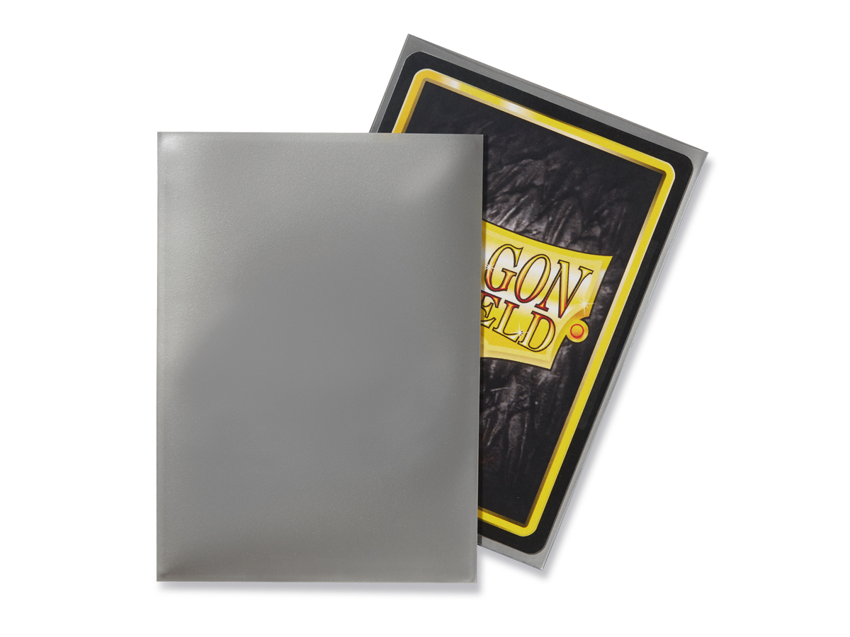 Dragon Shield: Silber (100 Stück)
