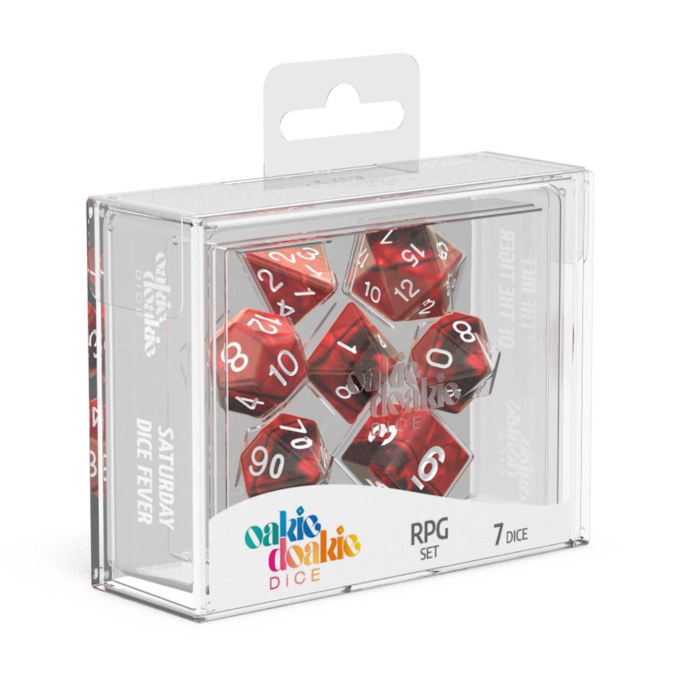 oakie doakie DICE RPG Set Gemidice - Vampire (7)