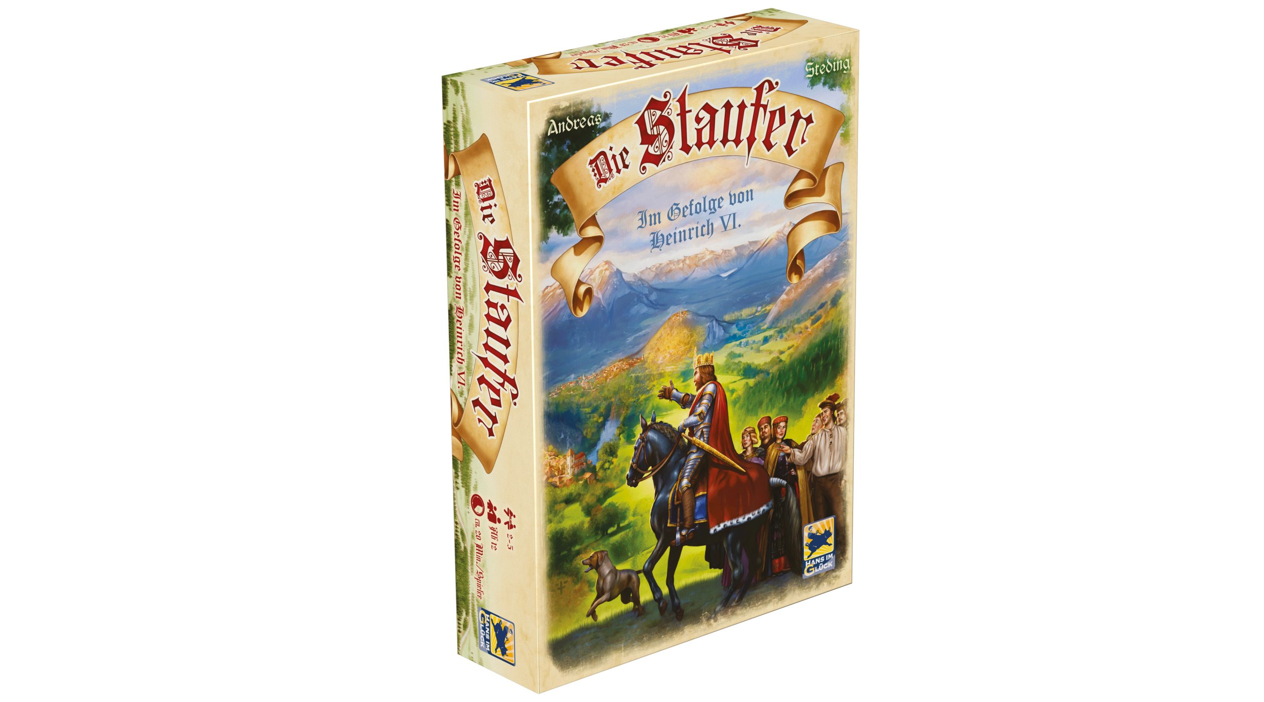 Die Staufer , Mängelexemplar Folie  Eingerissen