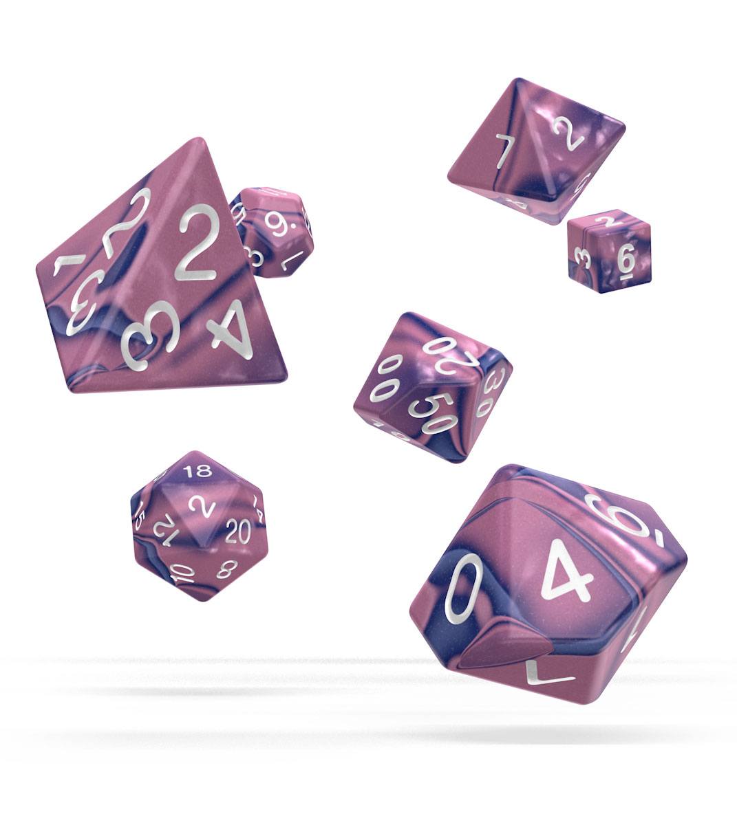 oakie doakie DICE RPG Set Gemidice - Venus (7)