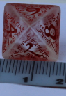 D8 Elvish Translucent & red