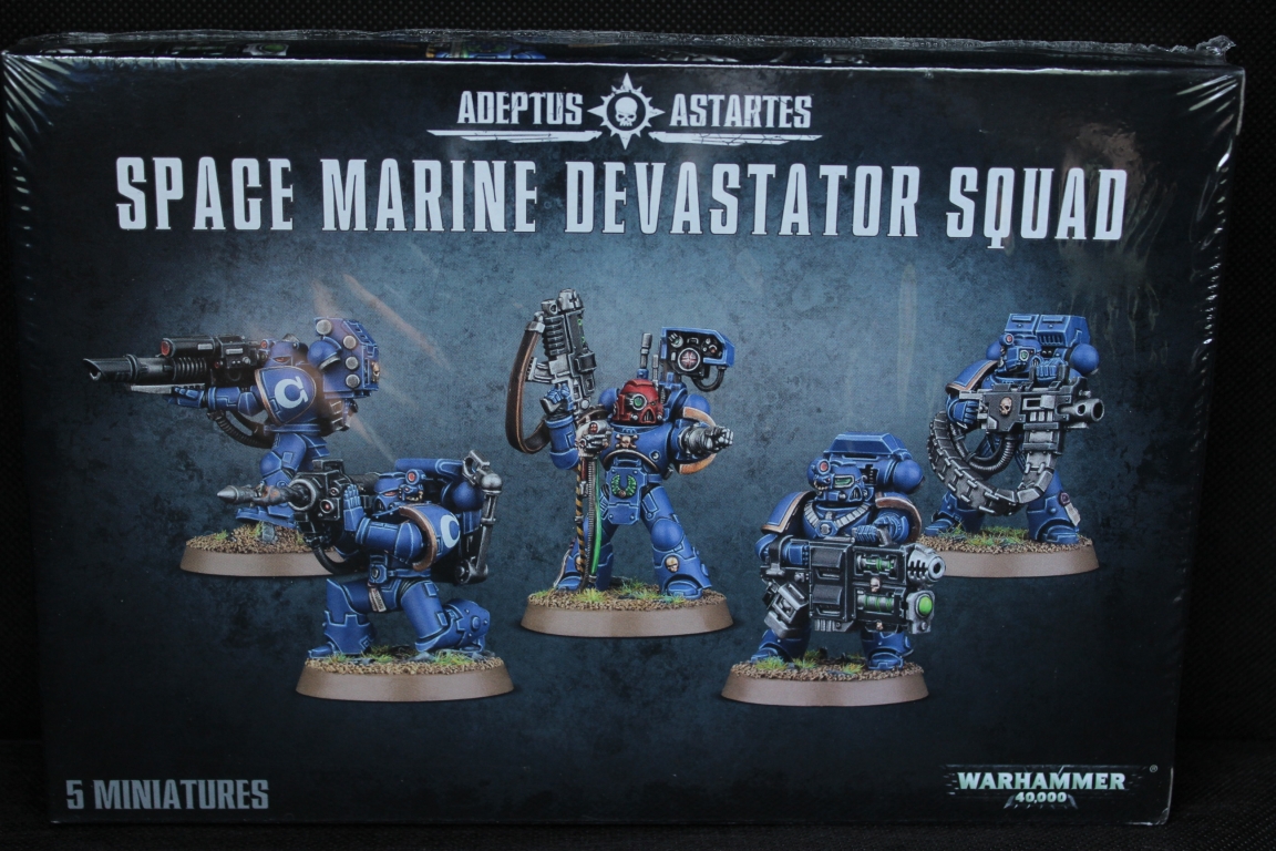 SPACE MARINE DEVASTATOR SQUAD