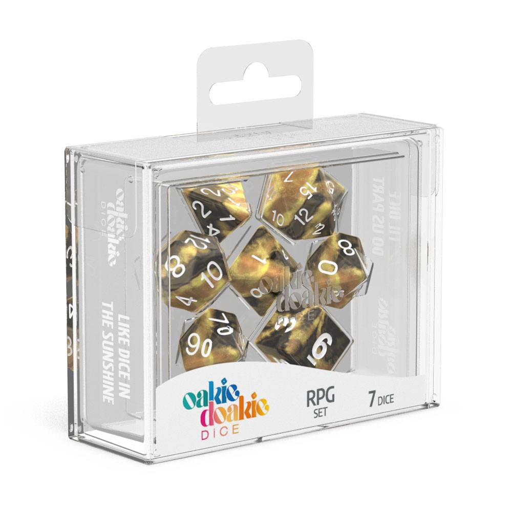 oakie doakie DICE RPG Set Gemidice - Hornet (7)