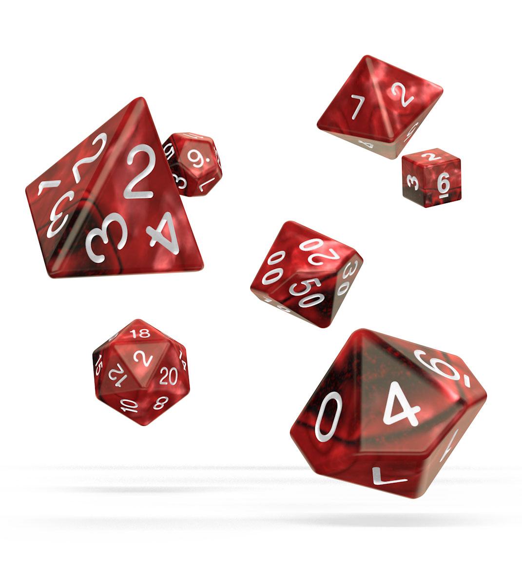 oakie doakie DICE RPG Set Gemidice - Vampire (7)