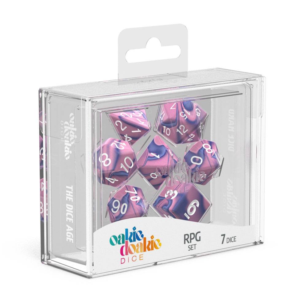 oakie doakie DICE RPG Set Gemidice - Venus (7)