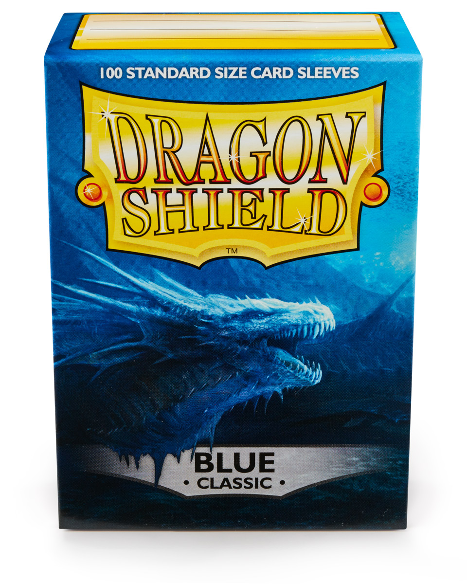 Dragon Shield: Blau (100 Stück)
