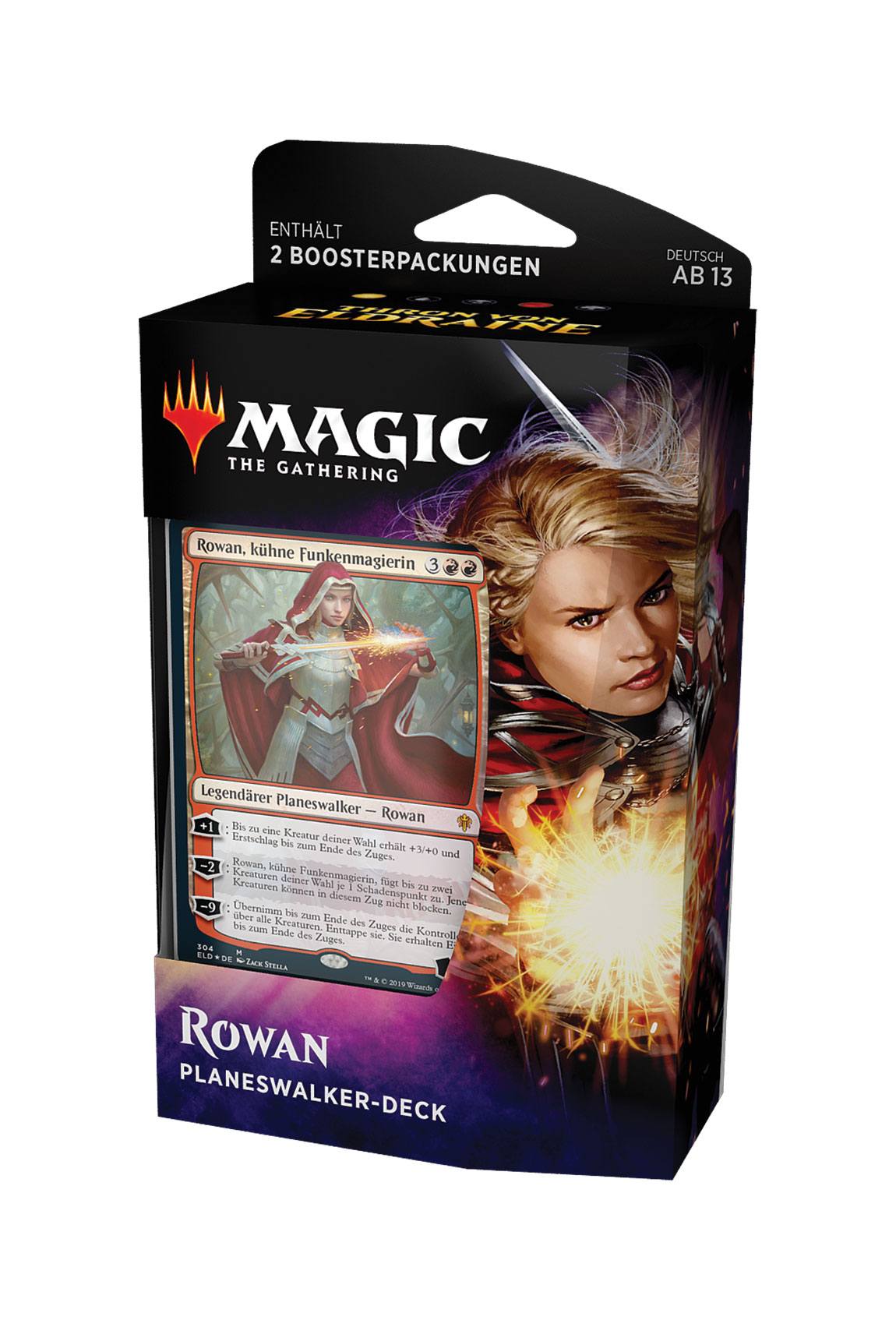 Thron von Eldraine Planeswalker Deck Rowan (deutsch)
