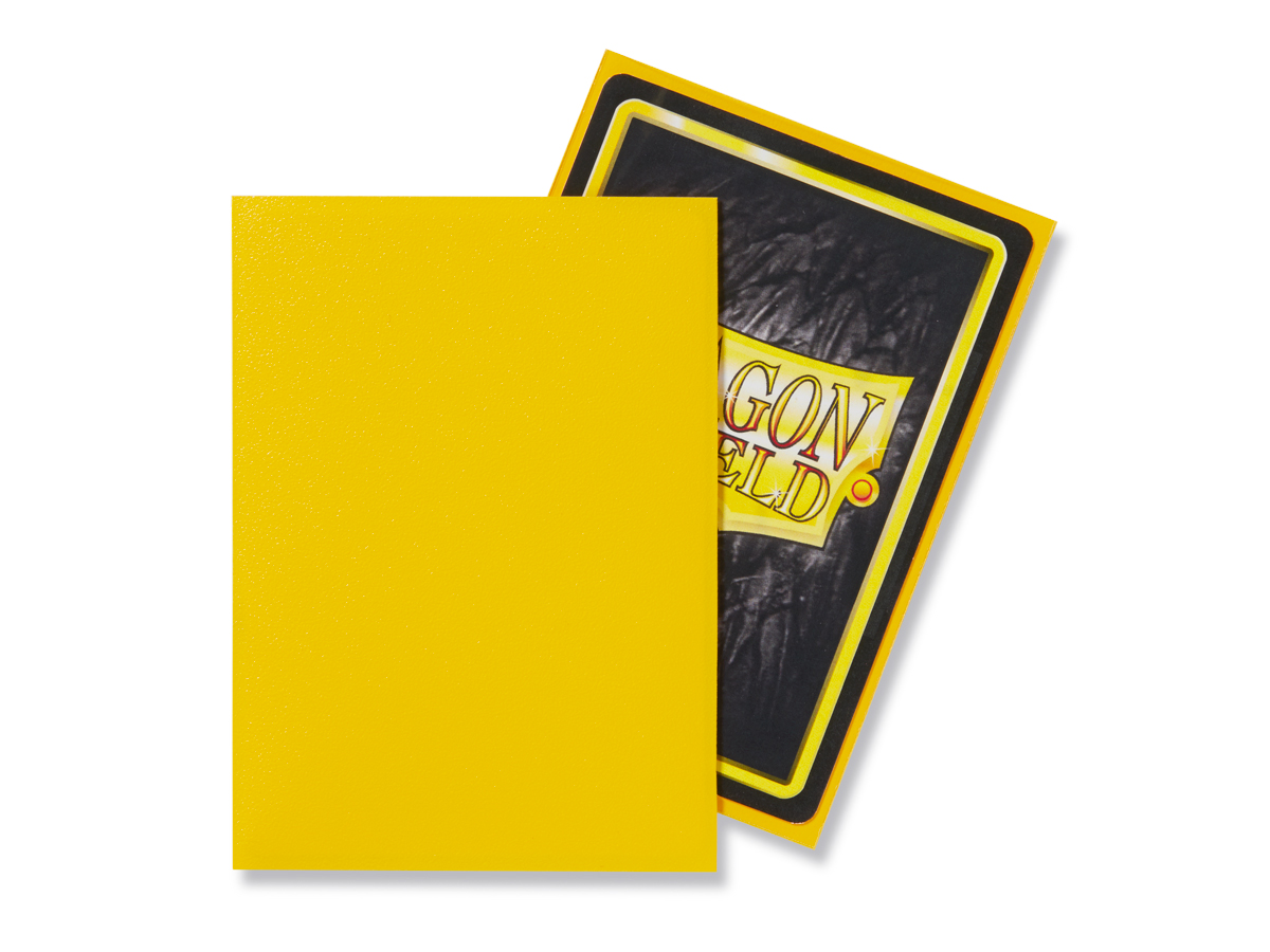 Dragon Shield: Matte Yellow (100)